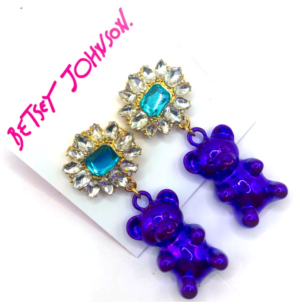 LAST ONE!!! Betsey Johnson Gummy Bear Drop Earrings
